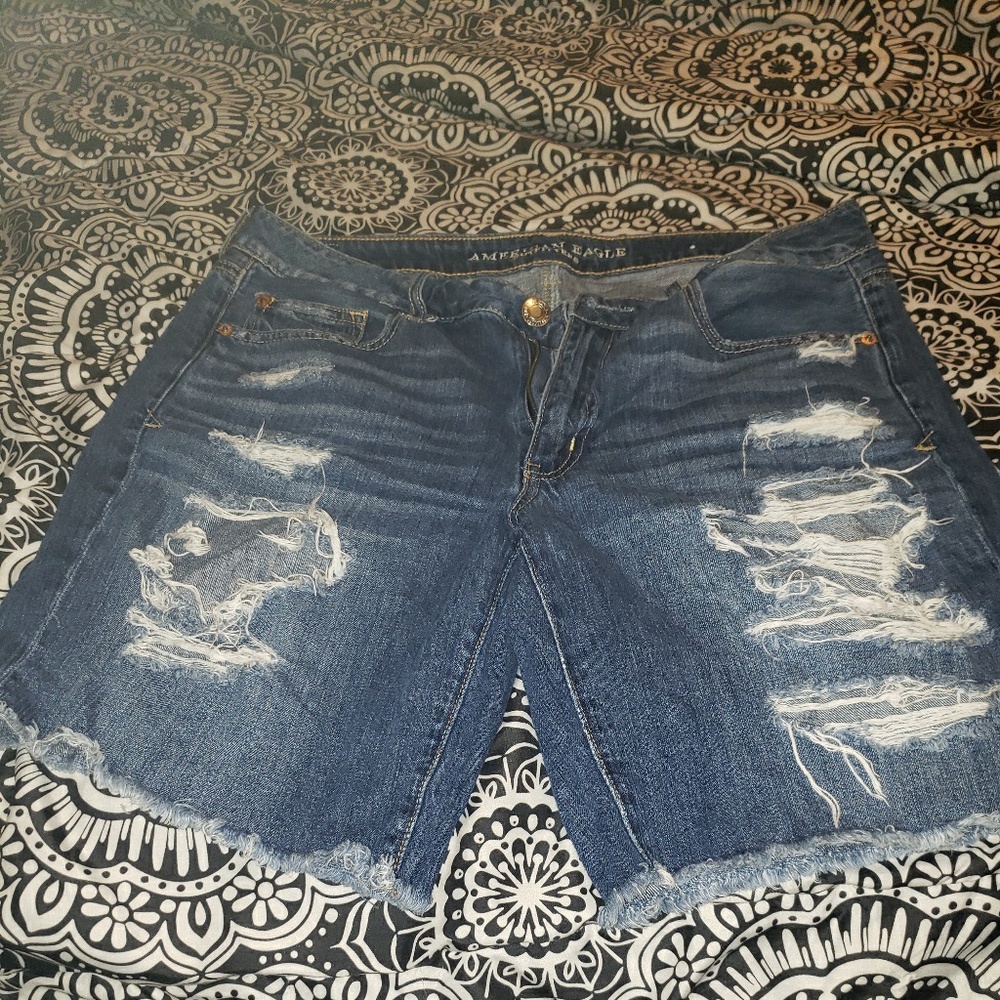 American eagle destruct shorts